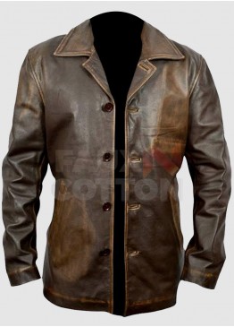 Supernatural Jensen Ackles Distressed Leather Jacket